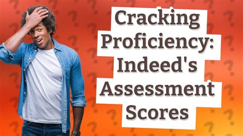 is proficient a good score on indeed|proficient on indeed assessment test.